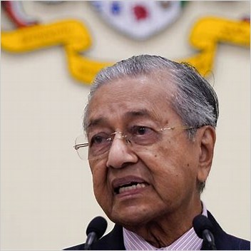 Mahathir Mohamad Grand Commanders Of The Order Of The Defender Of